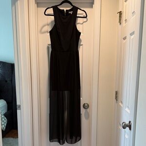 Elegant Black Sleeveless Dress